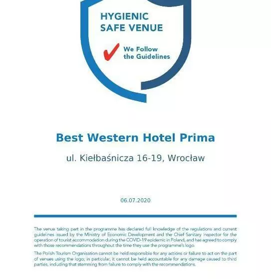 Best Western Prima  Wroclaw