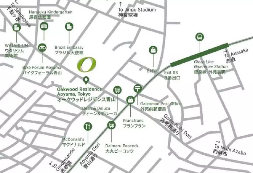 Fotos del hotel Oakwood Residence Aoyama:  9